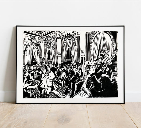 Roma Balboa Weekend 2022 / Linocut Print/ Hand made/Limited Edition