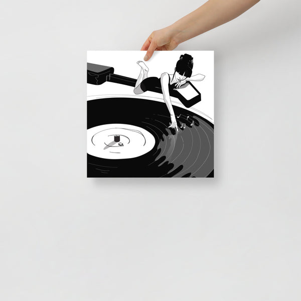 Life of GA / The Music You Play, Reflects You / Poster Giclée