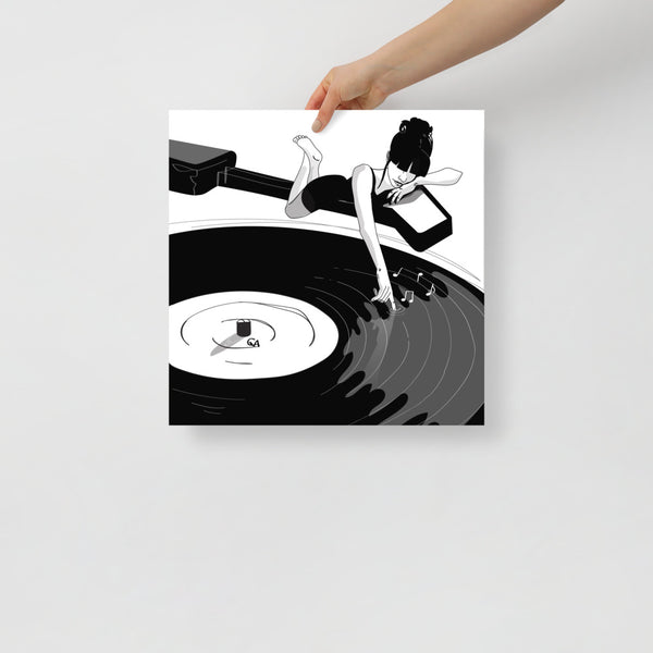 Life of GA / The Music You Play, Reflects You / Poster Giclée