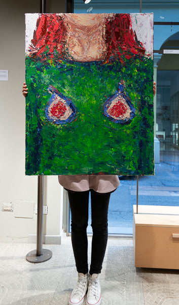 Goshina, Acrilic on canvas, 80x100