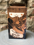 Matilda / Decorative Ceramic Vase / hand-made, hand-decorated