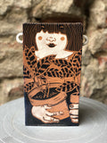 Matilda / Decorative Ceramic Vase / hand-made, hand-decorated